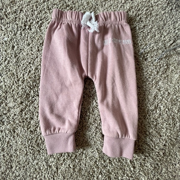Got it from my momma matching sweat set size 3-6m - Picture 4 of 6